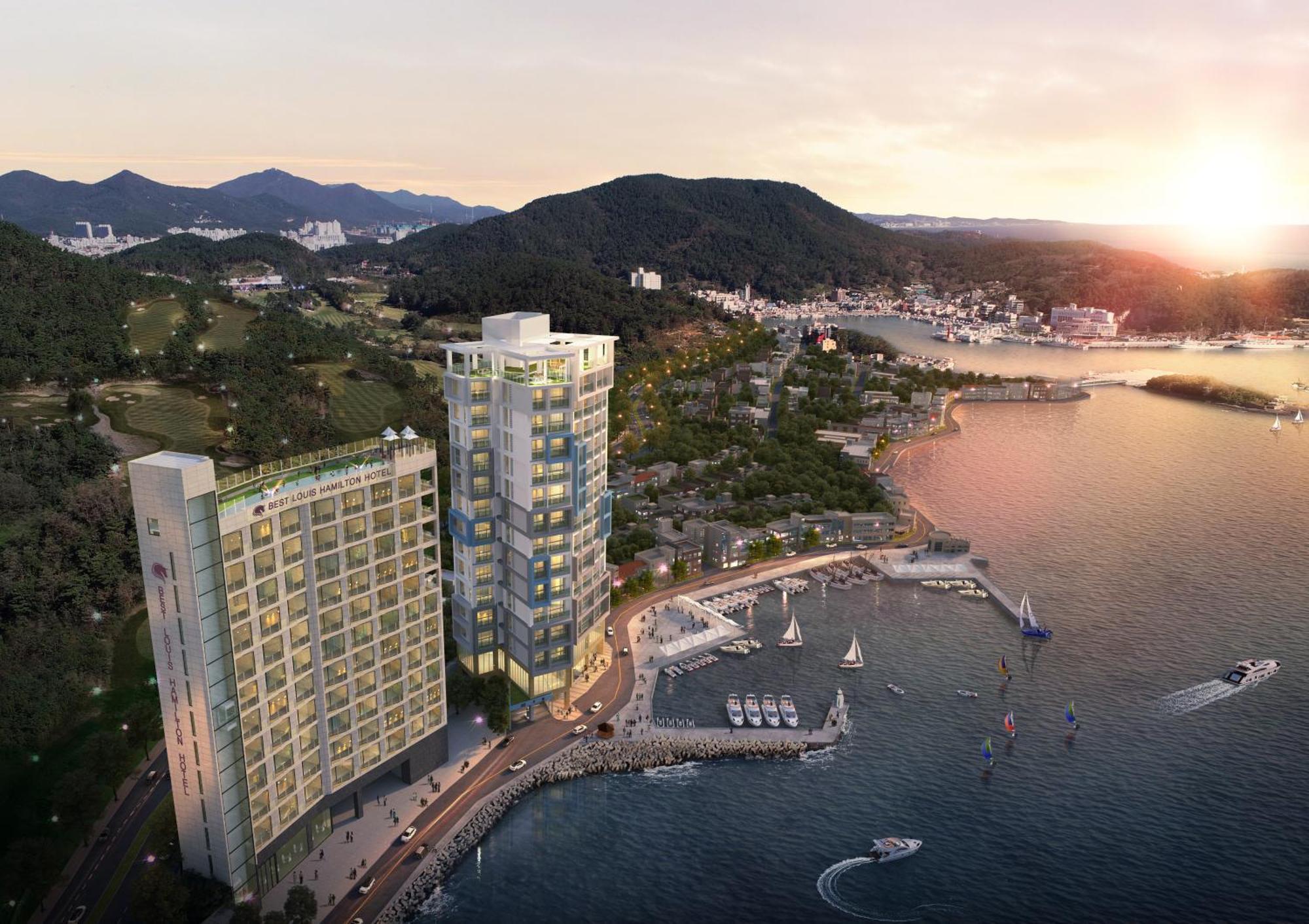 Best Louis Hamilton Hotel Ocean Terrace Busan Exterior photo